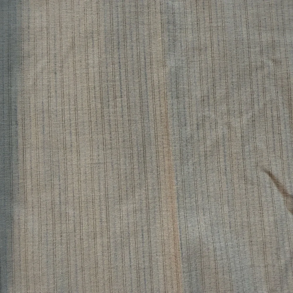 NEW Mango Striped Trousers-Size 12-Beige with Light Blue Stripe - Picture 7 of 15